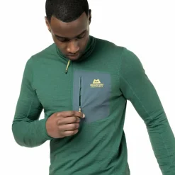 Herren Mountain Equipment Pullover Und Fleecepullover^LUMIKO M'S ZIP T Herren - Funktionsshirt