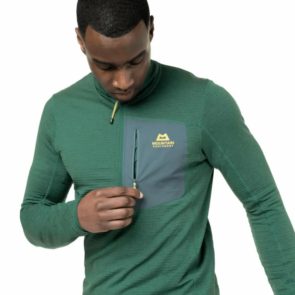Herren Mountain Equipment Pullover Und Fleecepullover^LUMIKO M'S ZIP T Herren - Funktionsshirt