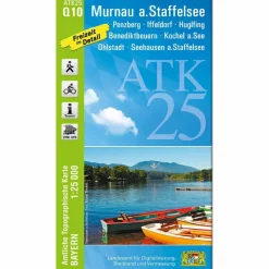 Wanderkarten Und Winterkarten|Wanderkarten Und Winterkarten^MURNAU A.STAFFELSEE 1:25 000 - Wanderkarte