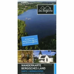 Wanderkarten Und Winterkarten|Wanderkarten Und Winterkarten^NATURPARK BERGISCHES LAND #1 1:25.000 - Wanderkarte