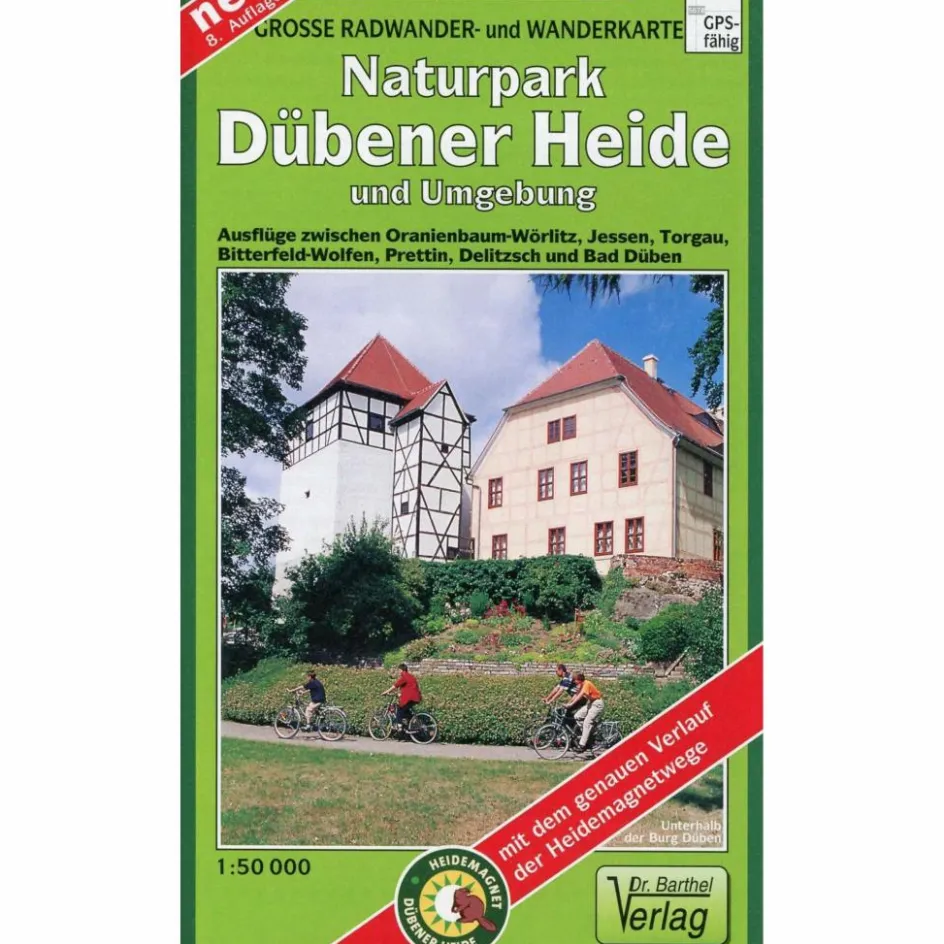 Clearance NATURPARK DÜBENER HEIDE 1 : 50 000. WAND - Wanderkarte Fahrradkarten|Wanderkarten Und Winterkarten