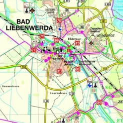 Fahrradkarten|Wanderkarten Und Winterkarten^NATURPARK NIEDERLAUSITZER HEIDELANDSCHAF