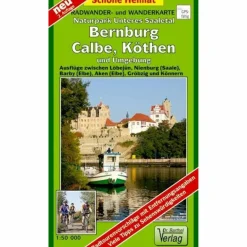 Discount NATURPARK UNTERES SAALETAL, BERNBURG, KALBE - Wanderkarte Fahrradkarten|Wanderkarten Und Winterkarten