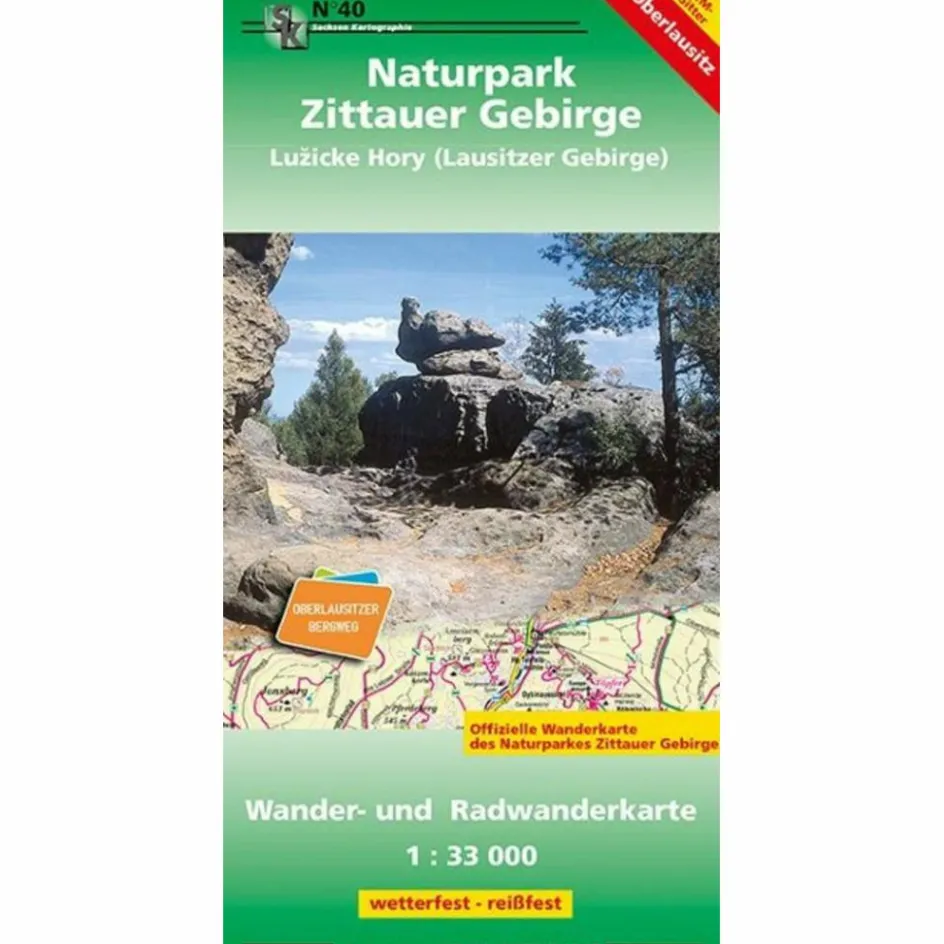 Hot NATURPARK ZITTAUER GEBIRGE - LUZICKE HORY Fahrradkarten|Wanderkarten Und Winterkarten