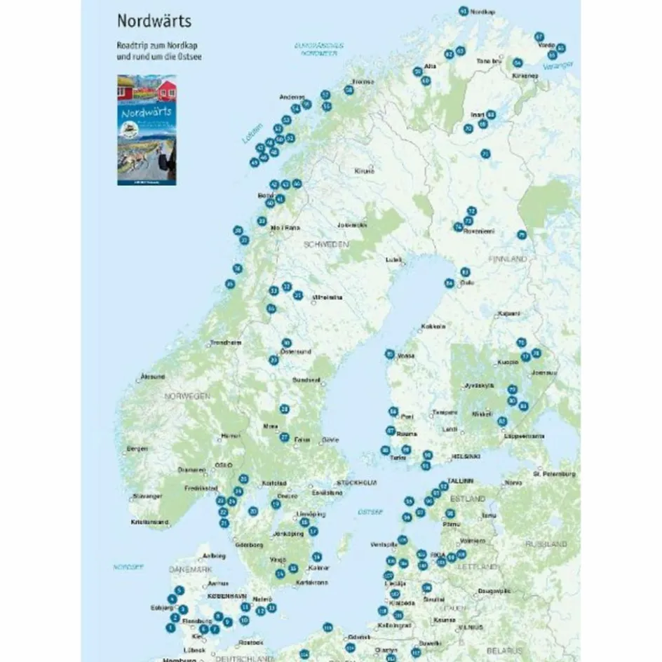 Outlet NATURZEIT VANLIFE: NORDWÄRTS - Reiseführer Wohnmobilreiseführer