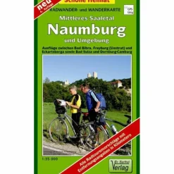 Outlet NAUMBURG, MITTLERES SAALETAL UND UMGEBUN - Wanderkarte Fahrradkarten|Wanderkarten Und Winterkarten