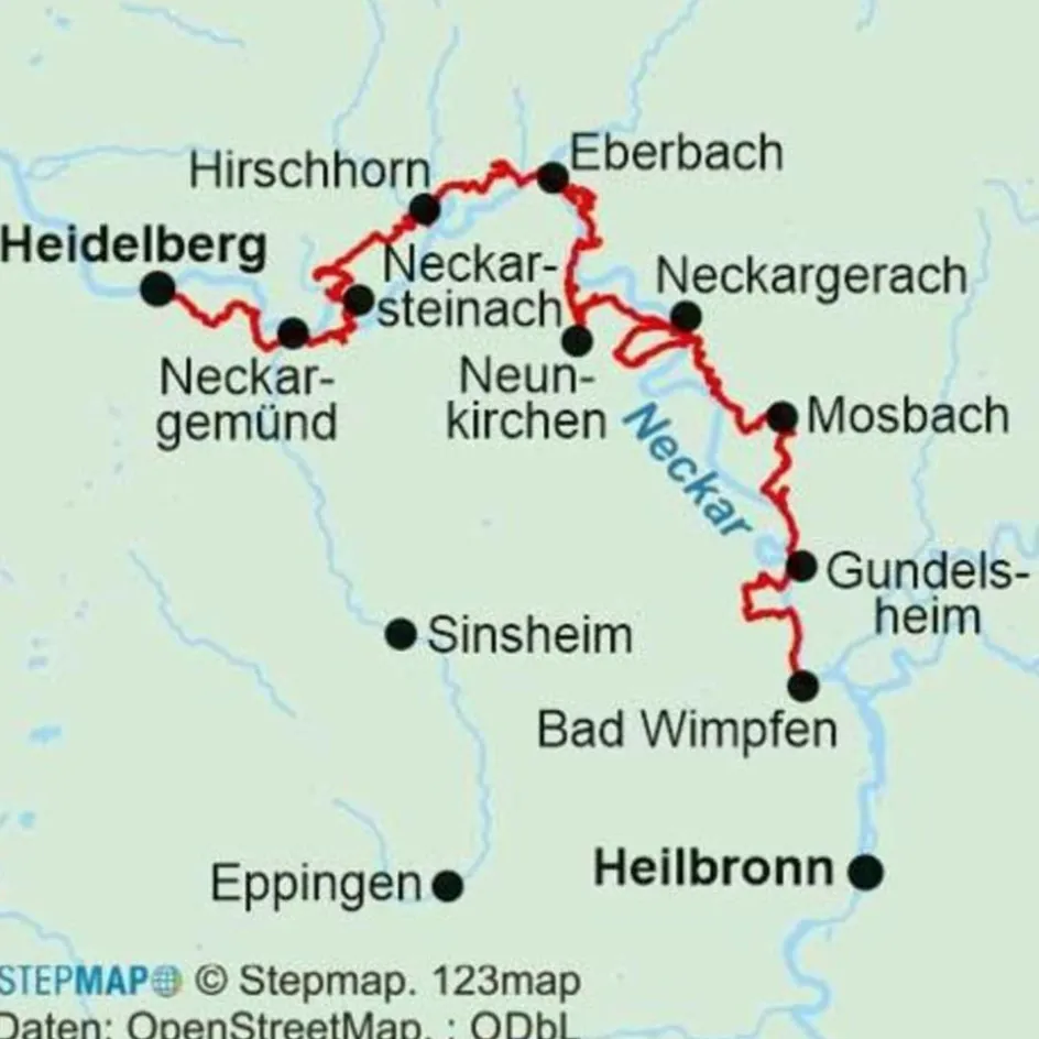 Wanderführer^NECKARSTEIG - Wanderführer
