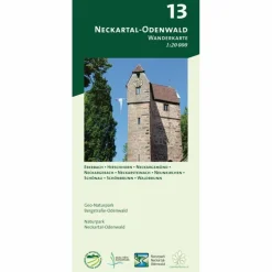Sale NECKARTAL-ODENWALD 1 : 20 000 - Wanderkarte Wanderkarten Und Winterkarten|Wanderkarten Und Winterkarten