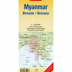 Discount NELLES MAPS MYANMAR - Wanderkarte Wanderkarten Und Winterkarten|Wanderkarten Und Winterkarten