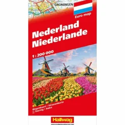 Straßenkarten|Straßenkarten^NIEDERLANDE STRASSENKARTE 1:200 000