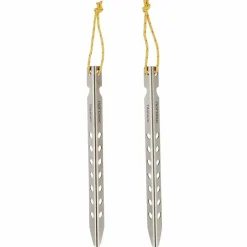 New TITANIUM V-PEG 9G, 16,5 CM (2 STK) - Zeltheringe Zeltzubehör
