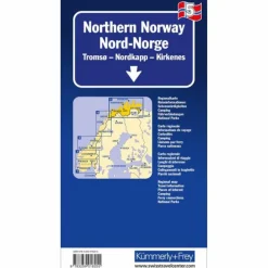 Hot NORD-NORWEGEN NR. 05 REGIONALKARTE NORWEGEN 1:400 000 - Straßenkarte Straßenkarten|Straßenkarten