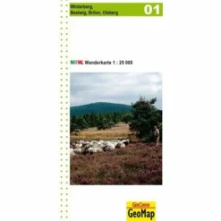 Online NORDRHEIN-WESTFALEN WANDERKARTE 01 WINTERBERG 1  : 25 000 Wanderkarten Und Winterkarten|Wanderkarten Und Winterkarten