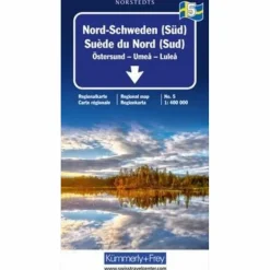 Straßenkarten|Straßenkarten^NORD-SCHWEDEN (SÜD) NR. 05 REGIONALKARTE SCHWEDEN 1:400 000 - Straßenkarte