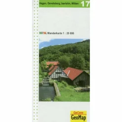 Wanderkarten Und Winterkarten|Wanderkarten Und Winterkarten^NRW-WANDERKARTE 17 HAGEN, GEVELSBERG 1:25.000