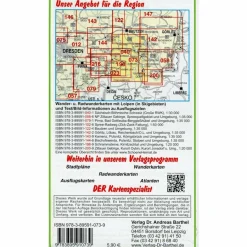 Fahrradkarten|Wanderkarten Und Winterkarten^OBERLAUSITZER BERGLAND UND NATIONALPARK - Wanderkarte