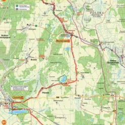 Fahrradkarten|Wanderkarten Und Winterkarten^ODER-NEIßE-RADWEG ZICK-ZACK-FALTUNG - Wanderkarte