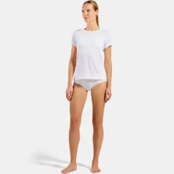 Damen Odlo Funktionsunterwäsche^BL TOP CREW NECK S/S ACTIVE LIGHT Damen - Funktionsshirt