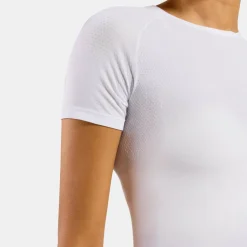 Damen Odlo Funktionsunterwäsche^BL TOP CREW NECK S/S PERFORMANCE X-LIGHT Damen - Baselayer-Shirt