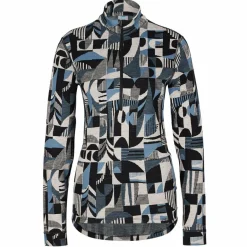 Clearance MERINO HERITAGE BL TOP TURTLE NECK L/S HALF ZIP Damen - Funktionsunterwäsche Damen Funktionsunterwäsche