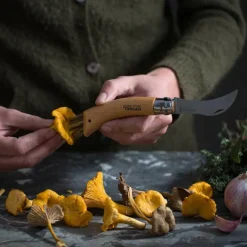 Opinel Klappmesser^NO 08 PILZMESSER MIT BÜRSTE Unisex - Klappmesser