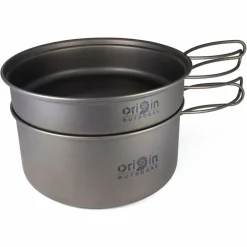 Best CAMPING KOCHSET TITAN - Kochtopf Campingtöpfe Und Campinggeschirr