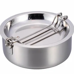 Hot EDELSTAHLKOCHSET SNAP-PACK - Geschirrset Campingtöpfe Und Campinggeschirr