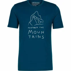 Herren Ortovox Shirts Und Tops^150 COOL MTN PROTECTOR TS M Herren - Funktionsshirt