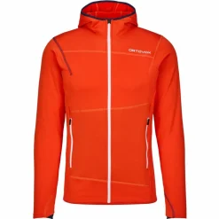 Herren Ortovox Pullover Und Fleecepullover|Outdoorjacken^FLEECE LIGHT HOODY M Herren - Fleecejacke