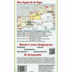 Fahrradkarten|Wanderkarten Und Winterkarten^OSTSEEBAD GRAAL-MÜRITZ, RIBNITZ-DAMGARTE - Wanderkarte