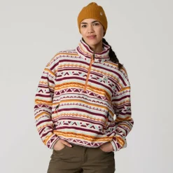 Damen Passenger Clothing Pullover Und Fleecepullover^AYLA RECYCLED MICRO POLARTEC FLEECE Damen - Fleecepullover