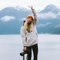 Damen Passenger Clothing Pullover Und Fleecepullover^BEAUMONT RECYCLED SHERPA HOODED FLEECE 2.0 Damen - Fleecepullover