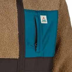 Herren Passenger Clothing Pullover Und Fleecepullover|Outdoorjacken^BORN EXPLORER RECYCLED POLAR-LINED SHERPA FLEECE Herren - Fleecejacke