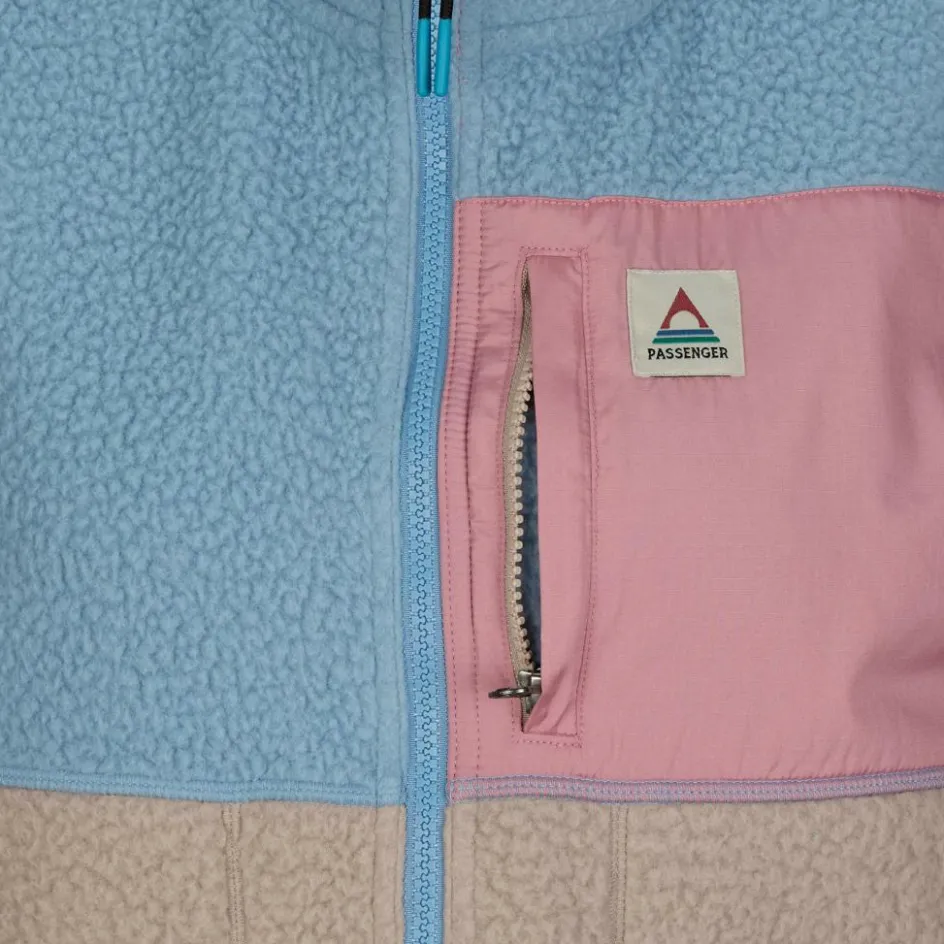 Damen Passenger Clothing Outdoorjacken^FAIRBANKS FULL ZIP RECYCLED SHERPA GILET Damen - Fleeceweste