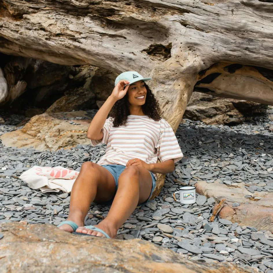 Damen Passenger Clothing Shirts Und Tops^RETRO VIBES ORGANIC COTTON T-SHIRT Damen - T-Shirt