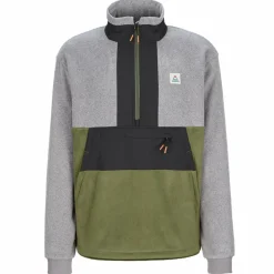 Herren Passenger Clothing Pullover Und Fleecepullover^WOODLAND 2.0 HOODLESS 1/2 ZIP RECYCLED POLAR FLEECE Herren - Fleecepullover