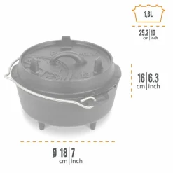 FEUERTOPF FT3 - Kochtopf Campingtöpfe Und Campinggeschirr