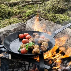 Petromax Campingtöpfe Und Campinggeschirr^SCHMIEDEEISERNE PFANNE - Campinggeschirr