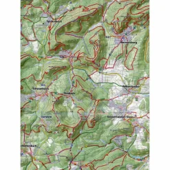 Wanderkarten Und Winterkarten|Wanderkarten Und Winterkarten^PFÄLZERWALD 8. BLATT 42-544, 1 : 25 000 - Wanderkarte