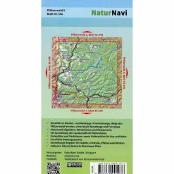 Wanderkarten Und Winterkarten|Wanderkarten Und Winterkarten^PFÄLZERWALD 5. BLATT 41-546, 1 : 25 000 - Wanderkarte