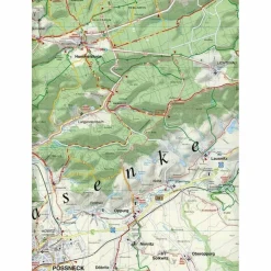 Hot PÖßNECK, NEUSTADT AN DER ORLA UND UMGEBU - Wanderkarte Fahrradkarten|Wanderkarten Und Winterkarten