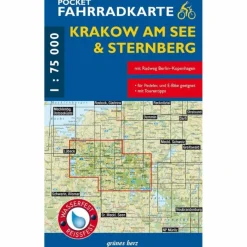 Best POCKET-FK KRAKOW AM SEE & STERNBERG - Fahrradkarte Fahrradkarten|Fahrradkarten
