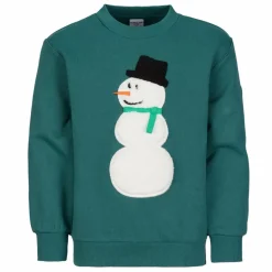 Kinder POLARN O. PYRET Kinder Fleecejacken Und Kinderpullover^BOIL - SNOWMAN SWEATERS APPLICATION Kinder - Sweatshirt