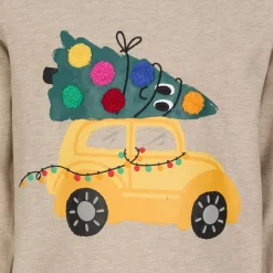 Kinder POLARN O. PYRET Kinder T-Shirts^HIDE TOPS L/S APPLICATION Kinder - Langarmshirt