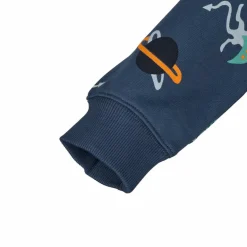 Kinder POLARN O. PYRET Kinder Fleecejacken Und Kinderpullover^RUN - DINOSAURS SWEATERS AOP Kinder - Sweatshirt