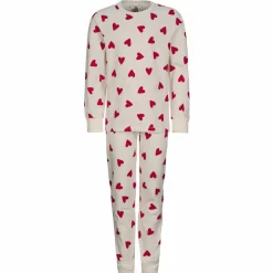 Clearance SLEEP - HEARTBEAT PYJAMAS SET AOP Kinder - Funktionsunterwäsche Kinder Kinder Funktionsunterwäsche