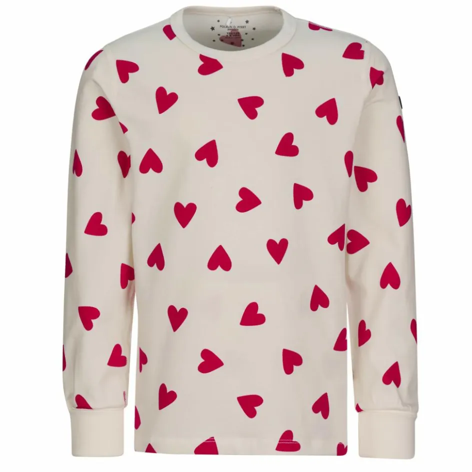 Clearance SLEEP - HEARTBEAT PYJAMAS SET AOP Kinder - Funktionsunterwäsche Kinder Kinder Funktionsunterwäsche