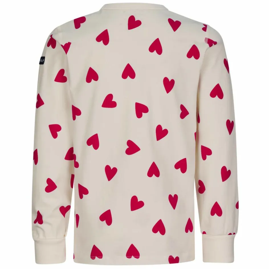 Clearance SLEEP - HEARTBEAT PYJAMAS SET AOP Kinder - Funktionsunterwäsche Kinder Kinder Funktionsunterwäsche