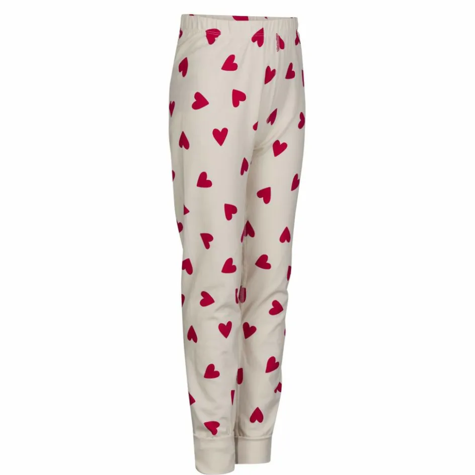 Clearance SLEEP - HEARTBEAT PYJAMAS SET AOP Kinder - Funktionsunterwäsche Kinder Kinder Funktionsunterwäsche