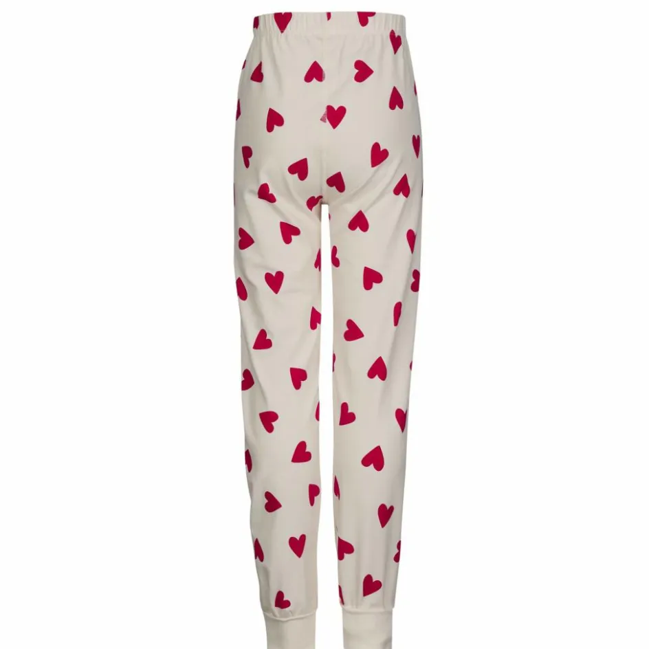 Clearance SLEEP - HEARTBEAT PYJAMAS SET AOP Kinder - Funktionsunterwäsche Kinder Kinder Funktionsunterwäsche